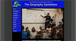 Desktop Screenshot of geographygameshow.com